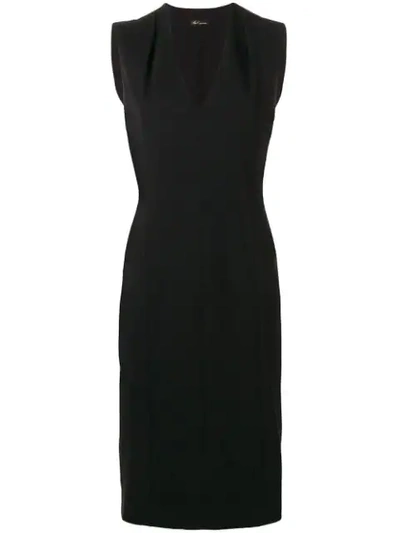 Shop Les Copains Sleeveless Dress In Black
