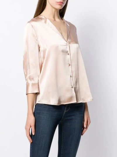 Shop L Agence L'agence Aoki Blouse - Pink