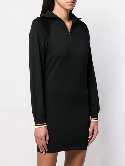 Shop Isabel Marant Étoile Dita Pullover Dress In Black