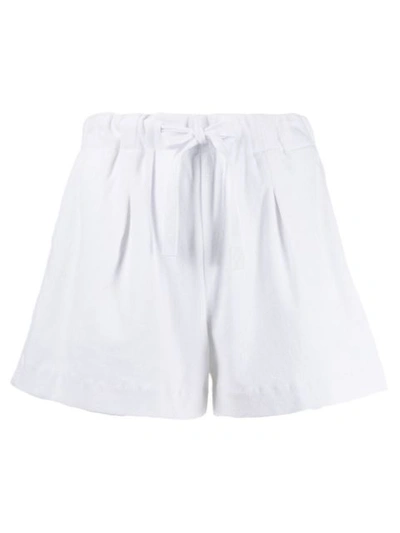Shop Vince Drawstring Shorts - White