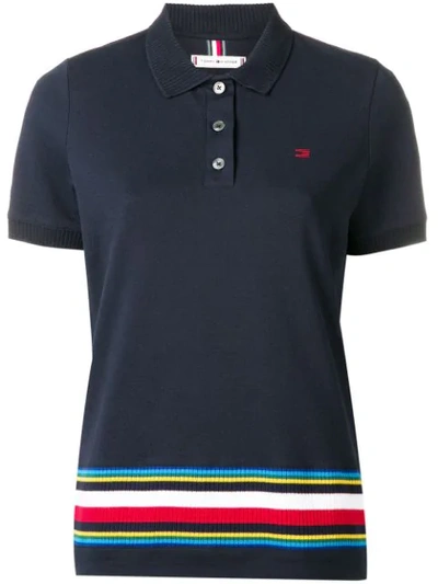 Shop Tommy Hilfiger Classic Polo Top In Blue