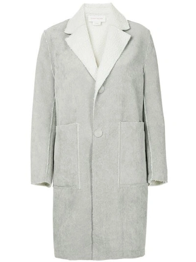 Shop Karen Walker Counter Attack Coat In Grey