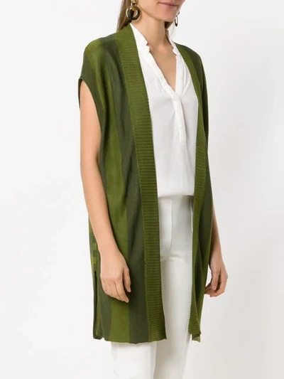 Shop Alcaçuz Knit Guadalupe Vest In Green