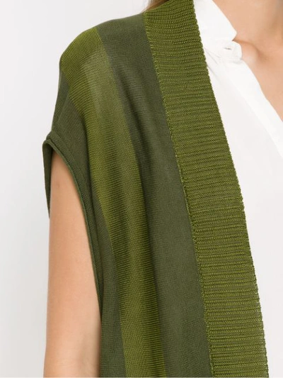 Shop Alcaçuz Knit Guadalupe Vest In Green