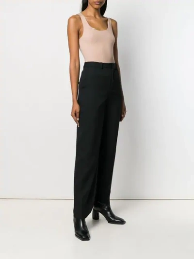 Y/project Classic Wide-leg Trousers In Black