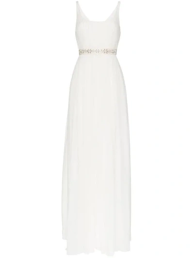 Shop Stella Mccartney Jade Gown In White