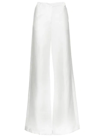 Shop Camilla And Marc Benazir Flared Trousers In White