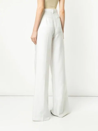 Shop Camilla And Marc Benazir Flared Trousers In White