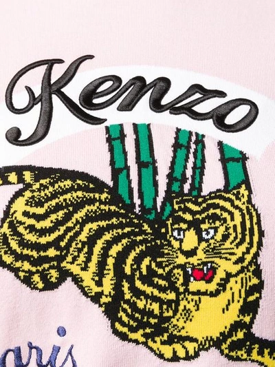 Shop Kenzo Bamboo Tiger T-shirt In Pink