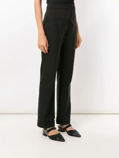 Shop Alcaçuz Lustre Trousers In Black