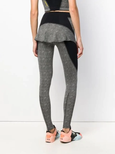 Shop Sàpopa High Waisted Fitness Leggings In Grey