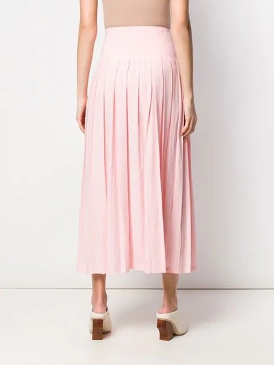 Shop Mara Hoffman Cordelia Skirt In Pink
