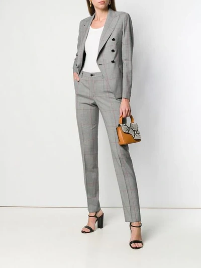 Shop Tagliatore Two-piece Trouser Suit - Grey
