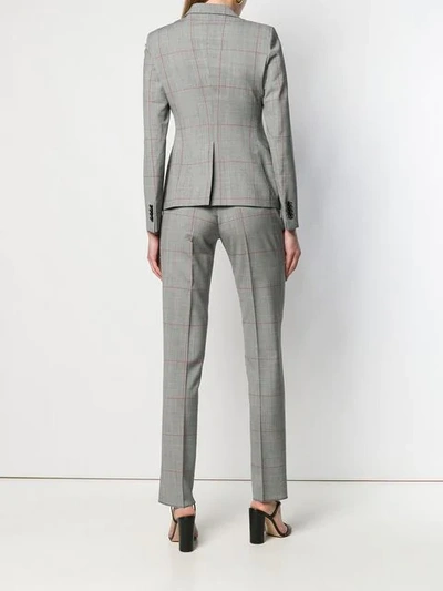Shop Tagliatore Two-piece Trouser Suit - Grey