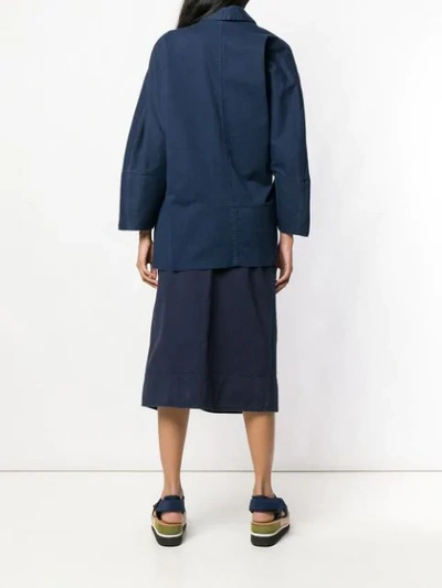 Shop Henrik Vibskov Whirl Jacket - Blue