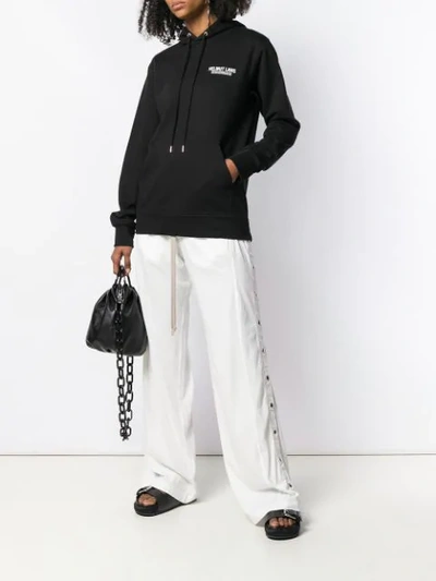 Shop Rick Owens Drkshdw Drawstring Track Pants In White