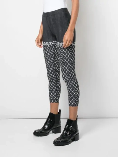 Shop Haculla Fish Net Leggings In Black