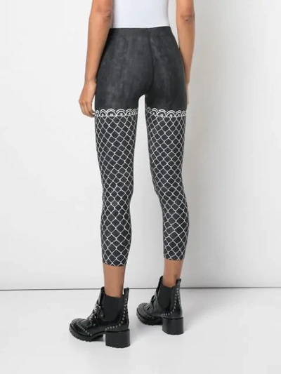 Haculla Fish Net Leggings In Black