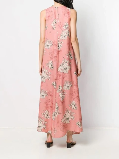 Shop Antonelli Floral Print Maxi Dress In Pink