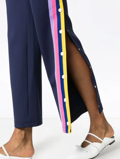 Shop Mira Mikati Fairytale Track Trousers - Blue