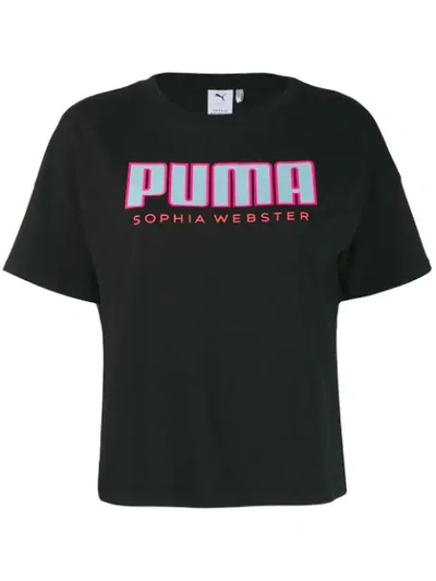 Shop Puma X Sophia Webster X Sophia Webster T-shirt In Black