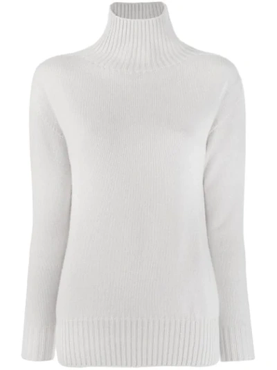 Shop Max Mara Pullover Mit Rollkragen In 001 Ecru