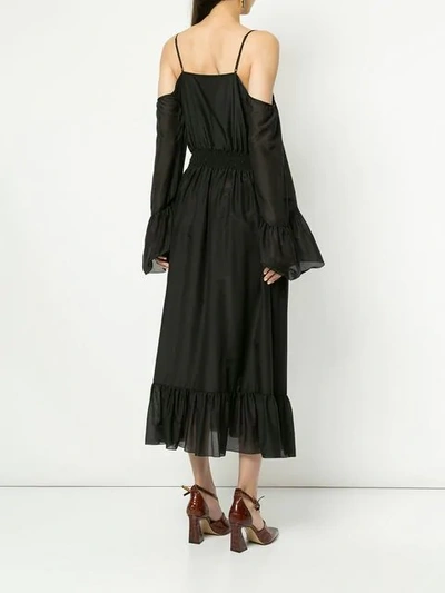 Shop Flow The Label Off The Shoulder Dress In Black