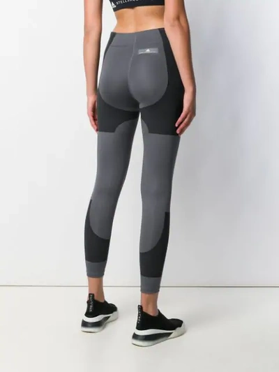 Shop Adidas By Stella Mccartney Panelled Leggings In Grey