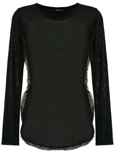 Shop Uma Raquel Davidowicz Zen Knitted Top In Black