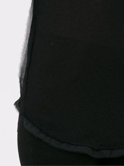 Shop Uma Raquel Davidowicz Zen Knitted Top In Black