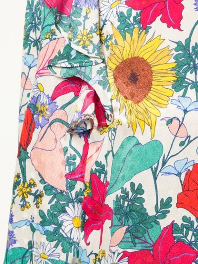 Shop Baum Und Pferdgarten National Bloom Print Dress - Multicolour
