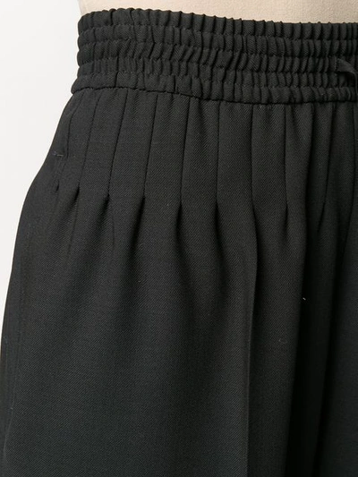 Shop Haider Ackermann Cropped Culottes In Black
