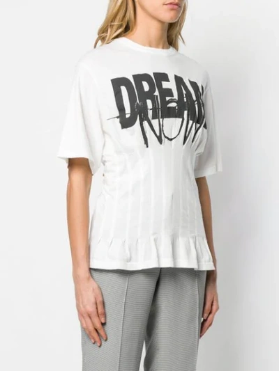 Shop Haider Ackermann Dream Now T-shirt In White