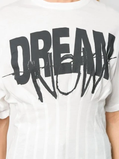 Shop Haider Ackermann Dream Now T-shirt In White