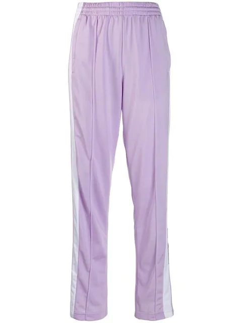 purple adidas tracksuit bottoms