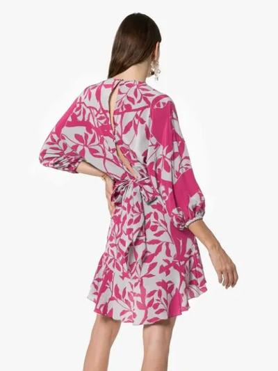 Shop Johanna Ortiz Lady Marmalade Floral Print Dress In Pink