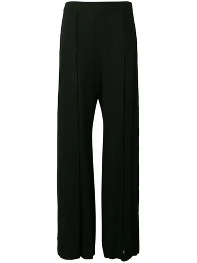 Shop Ann Demeulemeester Straight-leg Trousers In Black