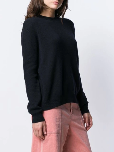 Shop Chinti & Parker Knitted Jumper In Blue