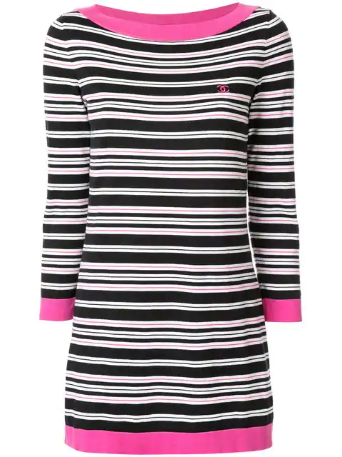 chanel long sleeve dress