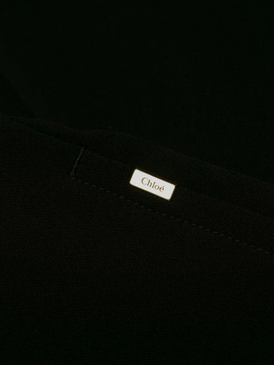 CHLOÉ 纯色六分裤 - 黑色