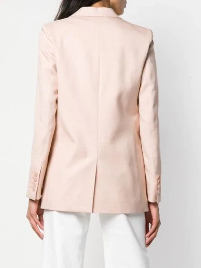 Shop Stella Mccartney Slim Fit Jacket - Pink