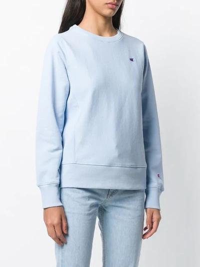 Shop Champion Classic Jersey Sweater - Blue