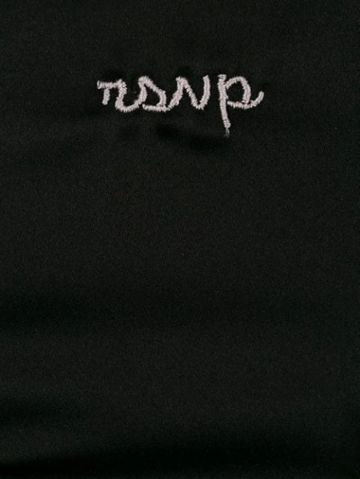 L'autre Chose Slip Mit Stickerei In Black