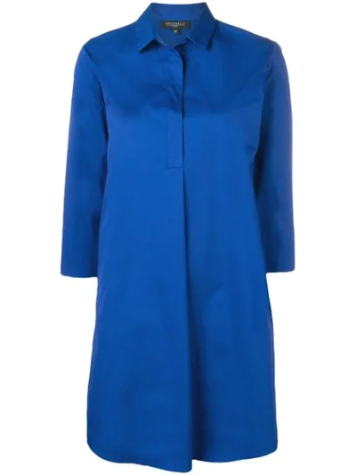 Shop Antonelli Montana Dress In Blue