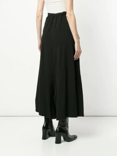 Shop Y's Weit Ausgestellte Culottes In Black