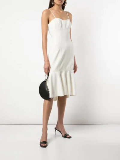 Shop Cinq À Sept Salina Dress In Ivory