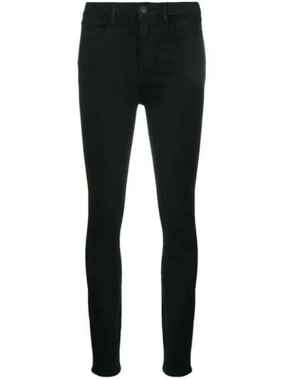 Shop 3x1 Skinny High Rise Jeans In Black