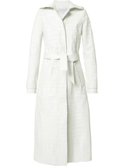 Shop Gabriela Hearst Silveira Coat In White