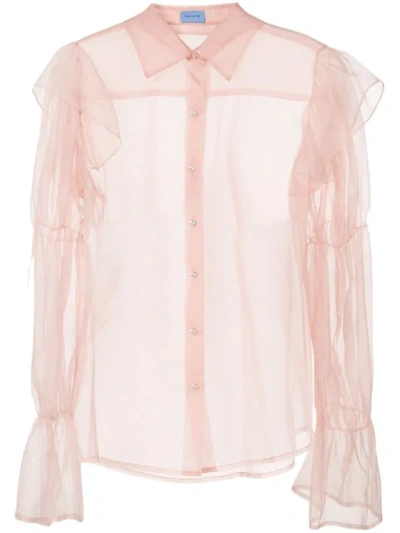 Shop Macgraw Raleigh Blouse In Pink
