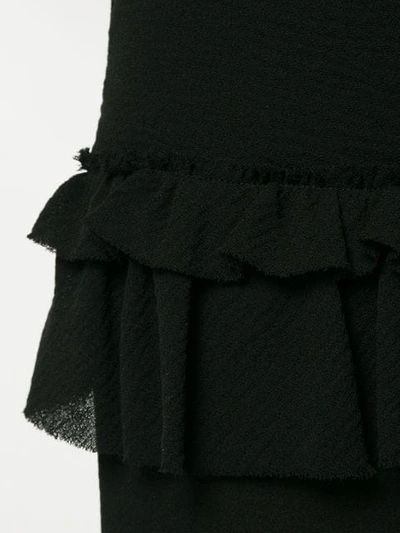 Shop Georgia Alice Goldie Ruffle Skirt In Black